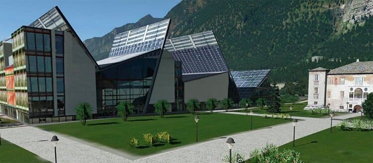 FSC DOLOMITI 3D TRENTO RENZO PIANO LE ALBERE